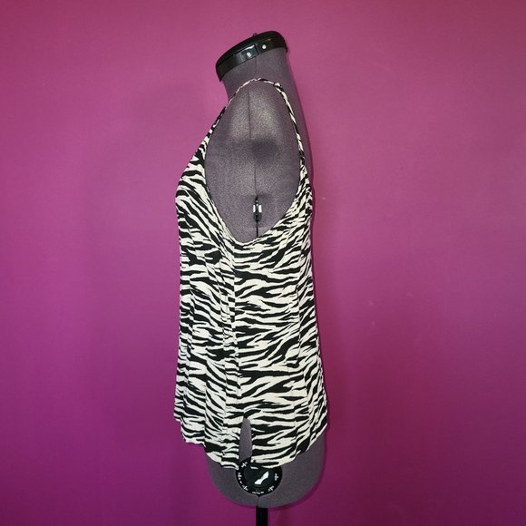 H&M Divided Zebra Tank Size US 8 - Picture 3 of 7